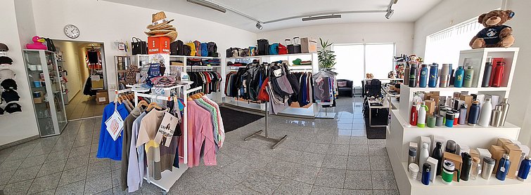 Schauraum von Pauger Werbeartikel.